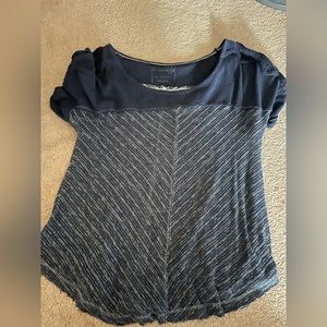 Free People Blue Top